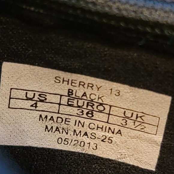 Michael Kors Sherry Pump Women's Black Suede Zipper Wedge Euro Size 36 - Picture 13 of 14